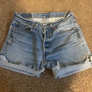 501 Levi Jean Shorts